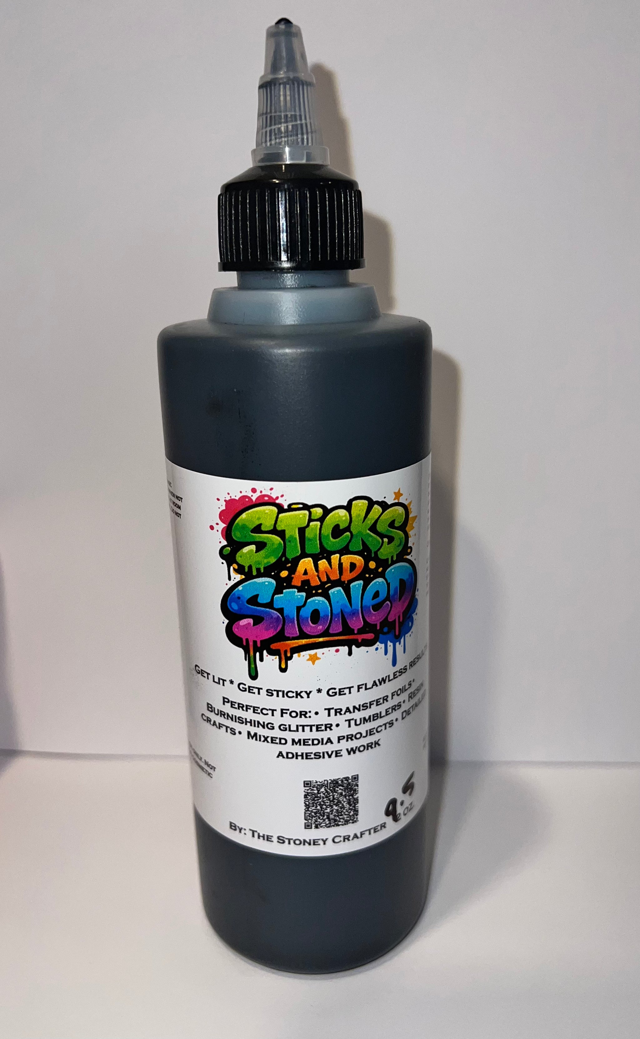 9.5oz BLACK Sticks and Stoned