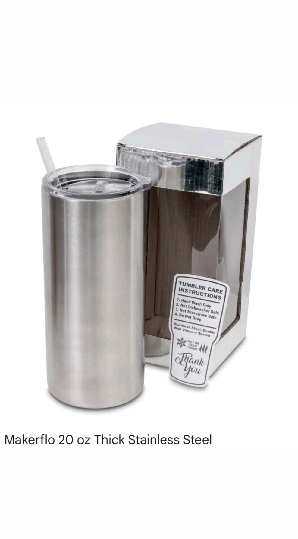 20oz Thick tumbler